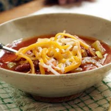 Cheesy Chili soup