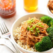 5-Ingredient Honey Sriracha Crock-Pot Chicken