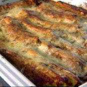 Beef and Cheese Manicotti