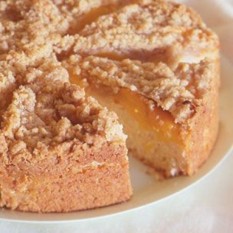 Peach Streusel Coffee Cake