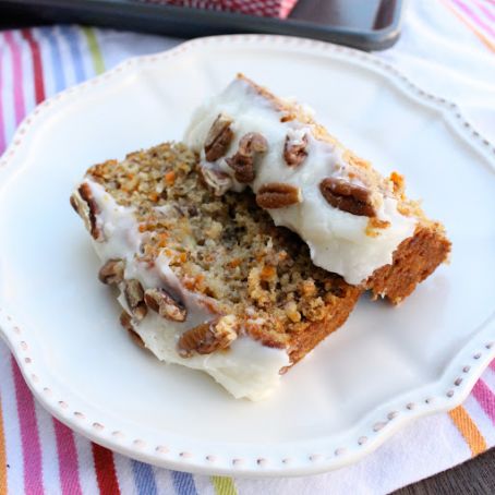 Carrot Cake Banana Bread