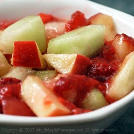 Frozen Strawberry Fruit Salad