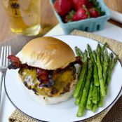 Maple Bacon Beer Burgers