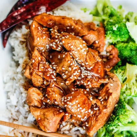Slow cooker General Tsaos Chicken