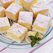Lemon Ricotta Cheesecake Squares