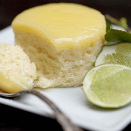 Lime Pudding Cake - Baked