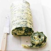 Family-Style Rolled Omelet with Spinach and Cheddar