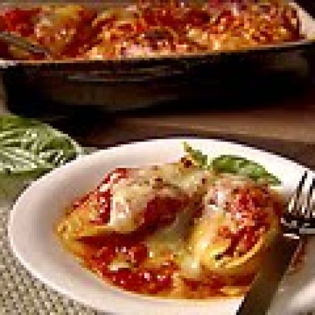 Turkey and Artichoke Stuffed Shells