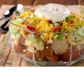 Seven Layer Potato Salad