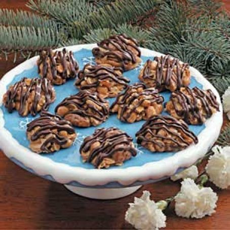 Nutty Caramel Clusters Recipe