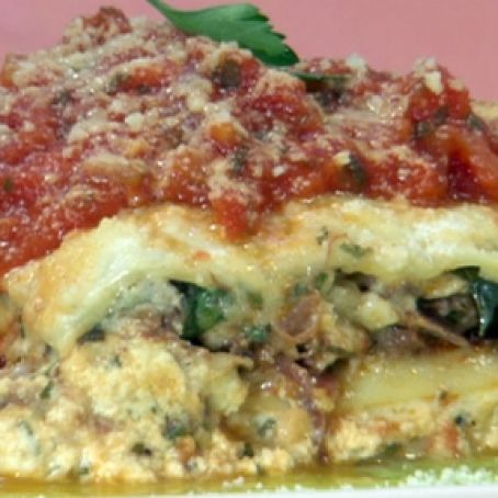 Meals (Bobby Flay's Lasagna)