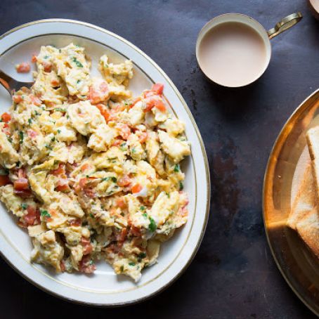 Parsi-Style Scrambled Eggs