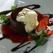 FLAN DE CHOCOLATE Y RON