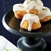 Almond, Elderflower and Lime Travel Cakes