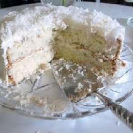 Double Coconut Cake*****