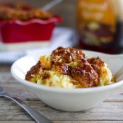 Baked Croissant Cinnamon French Toast