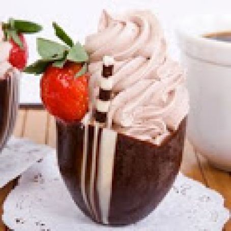 Chocolate-Strawberry Mousse
