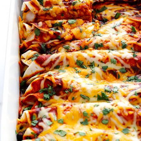 Best Chicken Enchiladas Ever!