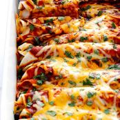 Best Chicken Enchiladas Ever!