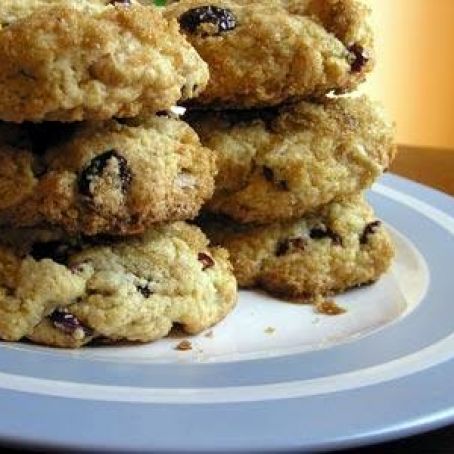 Cornmeal Cranberry Orange Cookies