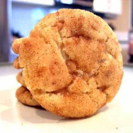 Toffee Studded Snickerdoodles