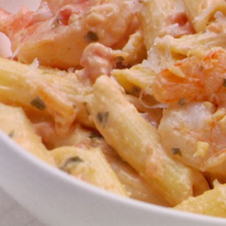 Penne with Herbed Cream Sauce