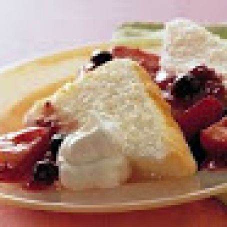 Angel-Berry Shortcakes