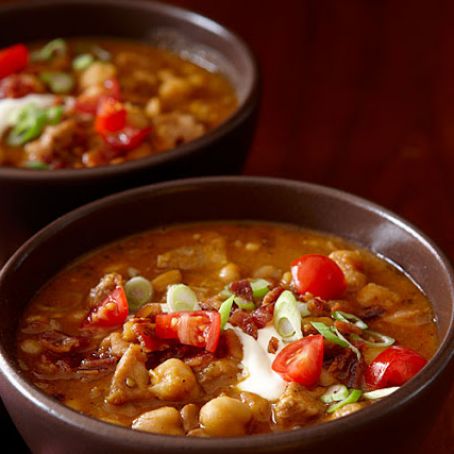 Chicken and Chickpea Chili