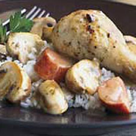 Mediterranean Chicken & Sausage