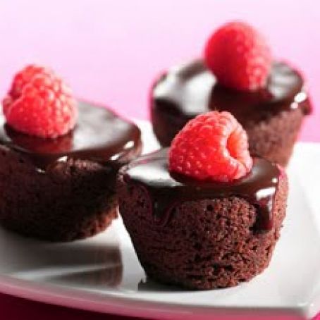 Gnache Topped Brownies