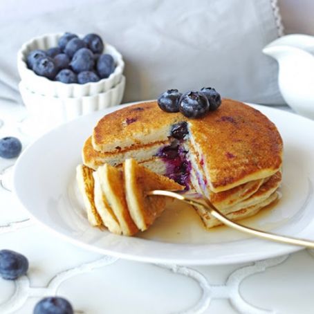 Blueberry Pancakes, GF