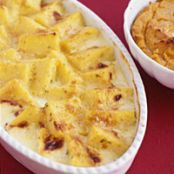 Herbed Polenta and Parmesan Gratin