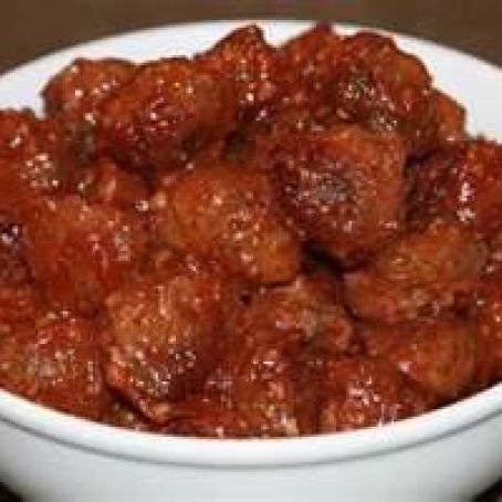 Cranberry-Glazed Meatballs