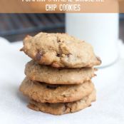 Browned Butter Pumpkin Oatmeal Chocolate Chip Cookies