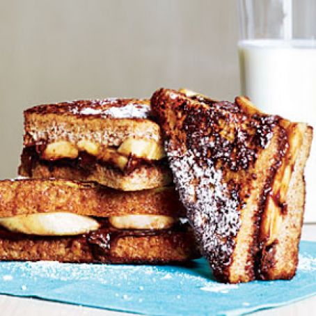Banana-Chocolate French Toast