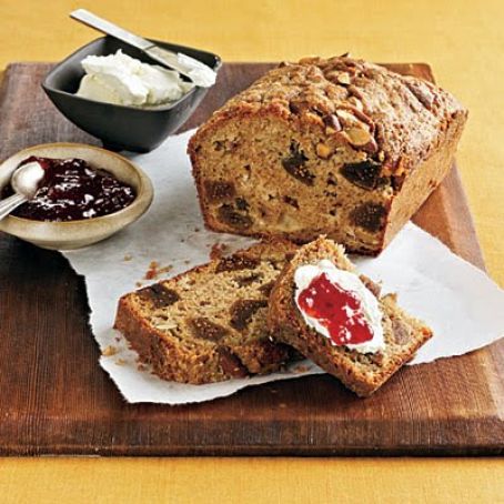 Fig, Applesauce, and Almond Breakfast Loaf