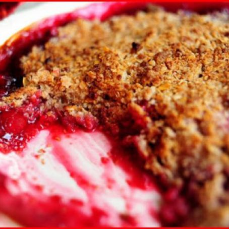 Raspberry crisp
