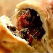 Fresh Mozzarella, Tomato and Olive Pizza Pockets