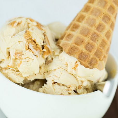 Peanut Butter Ripple Ice Cream