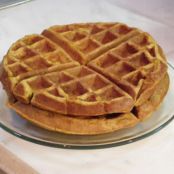 Spiced Pumpkin Waffles