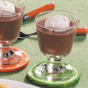 Creamy Chocolate Pudding for 2