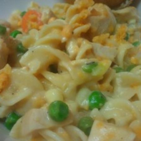 Cheesy Chicken Pot Pie Pasta