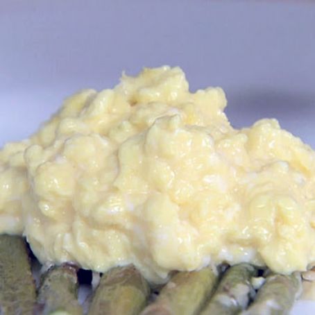 Roasted Asparagus with Scrambled Eggs