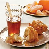 Loukoumades with Honey Orange Sauce (Cooking Light)