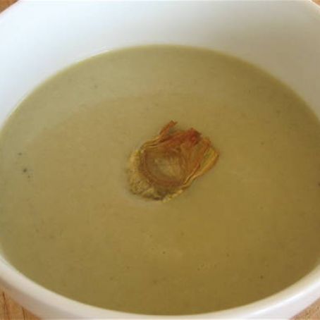 Artichoke Soup with Fresh Mint