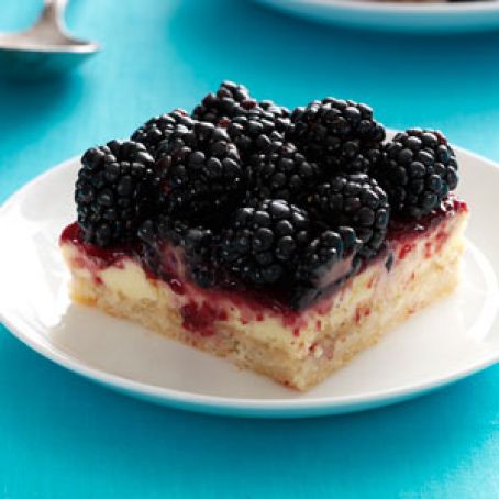Blackberry Cheesecake Bars