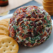 Bacon Spinach Cheese Ball