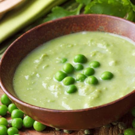 Fresh Green Pea Soup (Anne)
