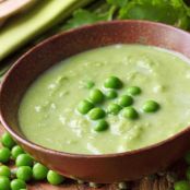 Fresh Green Pea Soup (Anne)