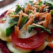 Sunflower Seed–Beet Pizza